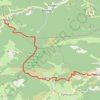 Trace GPS Etape3 Montségur - Belcaire, itinéraire, parcours