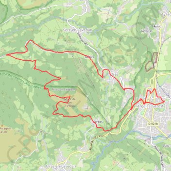 Trace GPS Mont de Gez Classique, itinéraire, parcours