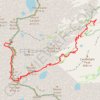 Trace GPS Mount Whitney, itinéraire, parcours