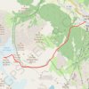 Trace GPS Roche de Jabel, itinéraire, parcours