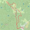Trace GPS Balade vers le Belacker et retour par Gsang, itinéraire, parcours