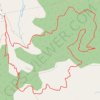 Trace GPS Sortie du Crête de MALADRECH, itinéraire, parcours