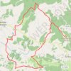 Trace GPS Circuit le tour du mont Gargan - La Croisille-sur-Briance, itinéraire, parcours