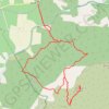 Trace GPS Mont Aurélien, itinéraire, parcours
