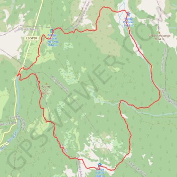 Trace GPS Giro delle Maglie, itinéraire, parcours