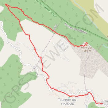 Trace GPS Randonnée du 01/10/2021 à 19:45, itinéraire, parcours
