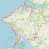 Trace GPS Guérande GR3-GR34, itinéraire, parcours