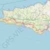 Trace GPS Plogoff (Pointe du Raz) - Audierne, itinéraire, parcours