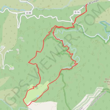 Trace GPS Col de boulin - lambert, itinéraire, parcours