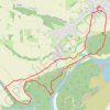 Trace GPS Saint Maurice de Gourdans (01), itinéraire, parcours
