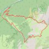 Trace GPS Pecloz en boucle (Bauges), itinéraire, parcours