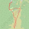 Trace GPS Grand Rocher Raquette, itinéraire, parcours