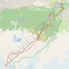 Trace GPS Glacier Girose depuis la Grave, itinéraire, parcours