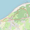 Trace GPS De la plage au Cap d'Ailly, itinéraire, parcours