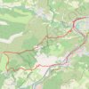 Trace GPS Autour d'Espéraza, itinéraire, parcours