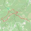 Trace GPS Crêtes du Saint Amand, itinéraire, parcours
