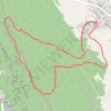Trace GPS Montagne du Vuache, itinéraire, parcours