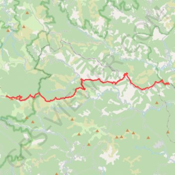 Trace GPS Signal de Saint-Pierre - Mont Aigoual, itinéraire, parcours