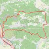 Trace GPS Mornas - La citadelle, itinéraire, parcours