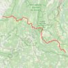 Trace GPS La Traversée Est-Ouest des Hauts-Plateaux du Vercors par le GR 93, itinéraire, parcours