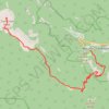 Trace GPS Charleston Peak, itinéraire, parcours