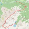 Trace GPS Linya, Fonguero, Monestero, Peguera, Saburó depuis Espot, itinéraire, parcours