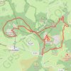 Trace GPS Du Mont d'Alambre au Mont Mezenc - Les Estables, itinéraire, parcours