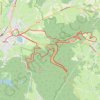 Trace GPS Trois grimpettes autour d'Autun, itinéraire, parcours