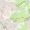 Trace GPS Col des Sarrasins, itinéraire, parcours