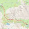 Trace GPS Cabane d'Aygues Cluses - Lac de Coueyla-Gran, itinéraire, parcours