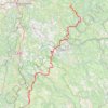 Trace GPS De Forgès à La Bastide-Murat, itinéraire, parcours