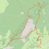 Trace GPS Boucle du Gâteau, itinéraire, parcours