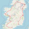 Trace GPS Tour de l'Irlande : Cork - Waterford, itinéraire, parcours