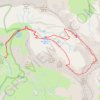 Trace GPS Pic de la Géla par le cirque de Troumouse, itinéraire, parcours