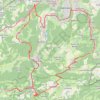 Trace GPS Le Lomont - Doubs, itinéraire, parcours