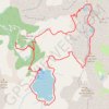 Trace GPS Boucle des Lacs - Allos, itinéraire, parcours