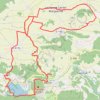 Trace GPS Sortie Cluchat (Auvergne), itinéraire, parcours
