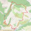 Trace GPS Tour de la tête de la Clappe par le col de Conode, itinéraire, parcours
