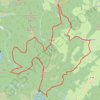 Trace GPS Col de Sainte Marie, itinéraire, parcours