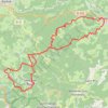 Trace GPS Trail l'Ardéchois, itinéraire, parcours
