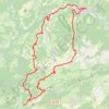 Trace GPS Entre Loue et Lison - Doubs, itinéraire, parcours