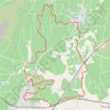 Trace GPS Domazan et le Castelas - Théziers, itinéraire, parcours
