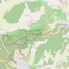 Trace GPS Collias et les Gorges du Gardon, itinéraire, parcours
