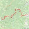 Trace GPS Saint-Félicien / Devesset, itinéraire, parcours