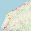 Trace GPS GR21 Du Havre à Veulettes-sur-Mer (Seine-Maritime), itinéraire, parcours
