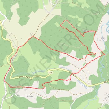 Trace GPS Notre-Dame de Piétat, itinéraire, parcours