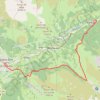 Trace GPS De Barèges à Luz-Saint-Sauveur par le GR10, itinéraire, parcours