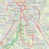 Trace GPS Toulouse Cyclisme sur route, itinéraire, parcours