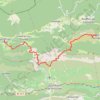 Trace GPS Sentier Cathare - De Cubières à Duilhac-sous-Peyrepertuse, itinéraire, parcours
