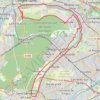 Trace GPS Corra Saint Germain Seine berges, itinéraire, parcours